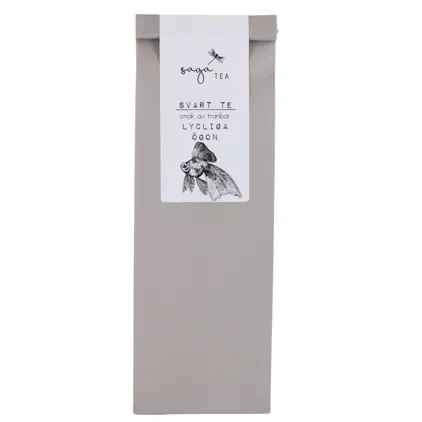 grå-lyckliga-ögon Saga te, Black tea Lyckliga ögon, taste of cranberry