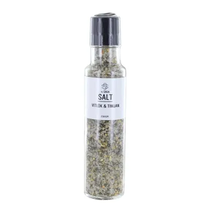 salt-vitlök-och-timjan Saga Salt ,Garlic & Thyme 230gr