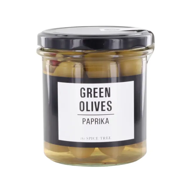 oliver-paprika TST Olives green, with bellpepper