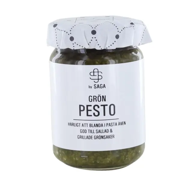 saga-grön-pesto Saga Pesto, Basil & Parmesan