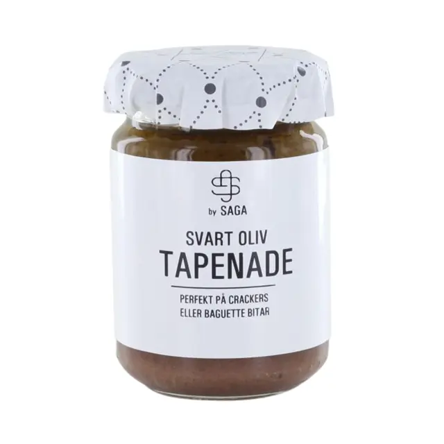 saga-svart-oliv-tapenade Saga Tapenade, Black Olives