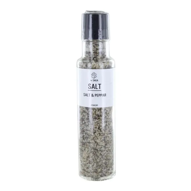 salt-och-peppar Saga Salt, Salt & Pepper 230gr