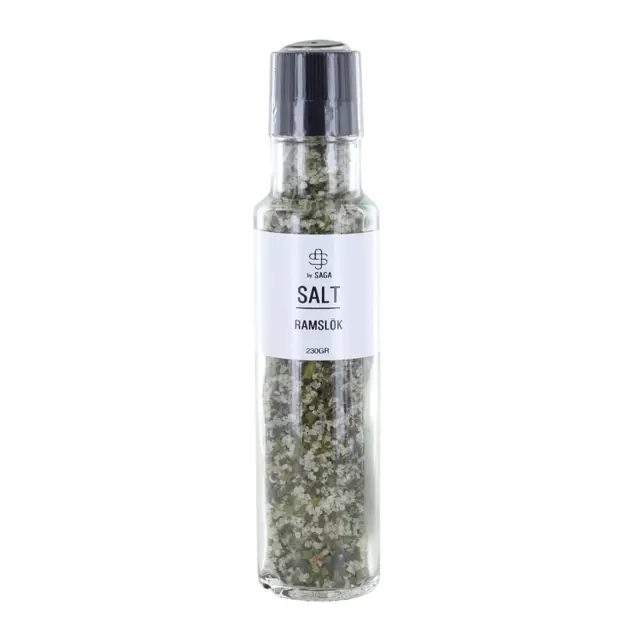 salt-ramslök Saga Salt , Wild Garlic 230gr