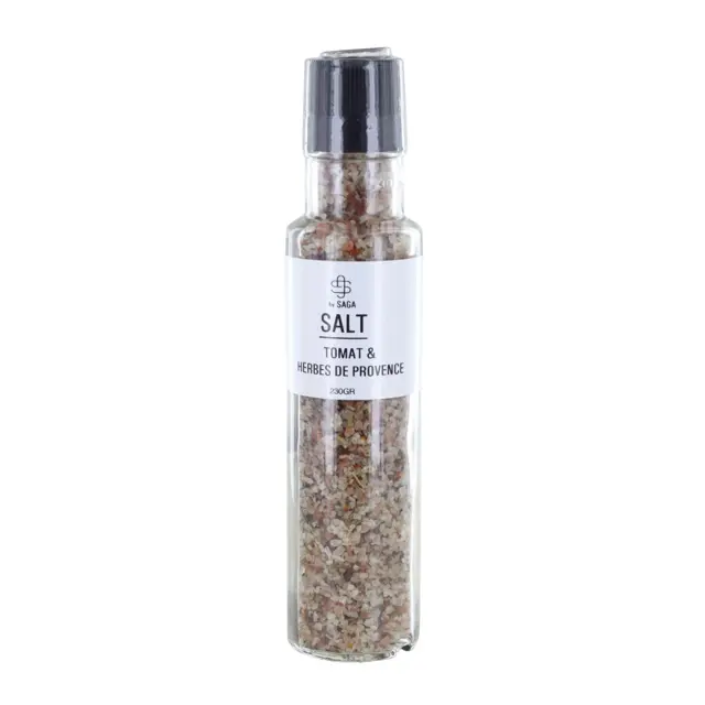 salt-tomat-och-herbes Saga Salt , Tomato & Herbes de Provence 230gr