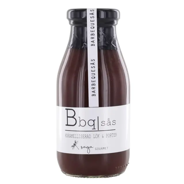 saga-bbq-onion-porter Saga BBQ Sauce Caramelized Onion & Beer 250 ml