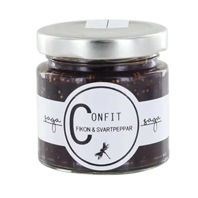 saga-confit-fikon-&-svartpeppar Saga Confit Marmalade Fig & Blackpepper 130gr