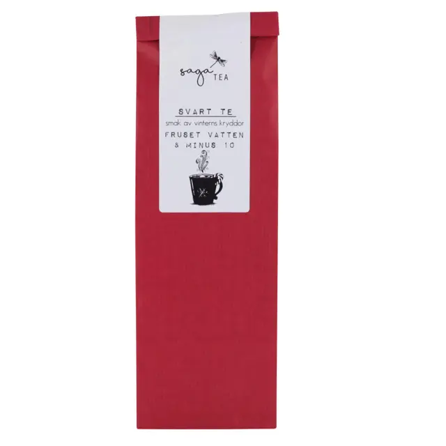röd-frusen-vatten-och-minus-10 Saga te, Black tea Fruset vatten & minus 10, taste of winter spices