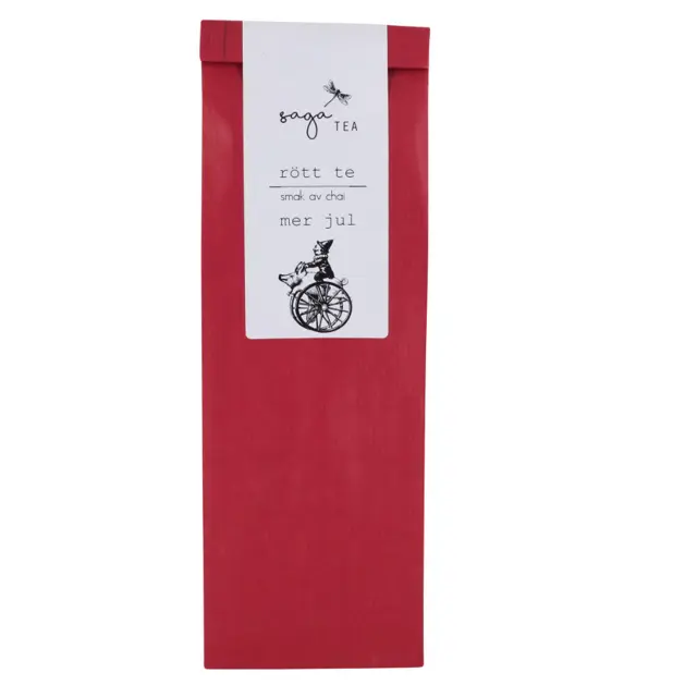 röd-mer-jul Saga te, Red tea Mer Jul, taste of chai
