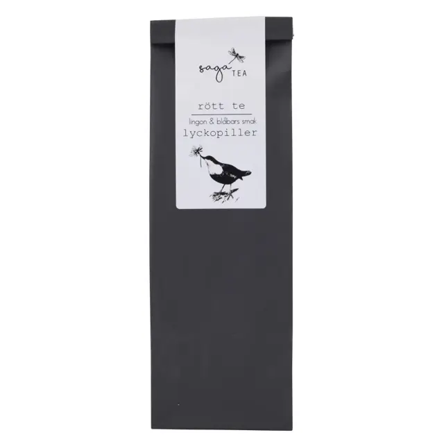 svart lyckopiller Saga te, Red te Lyckopiller, taste of lingonberry & blueberry