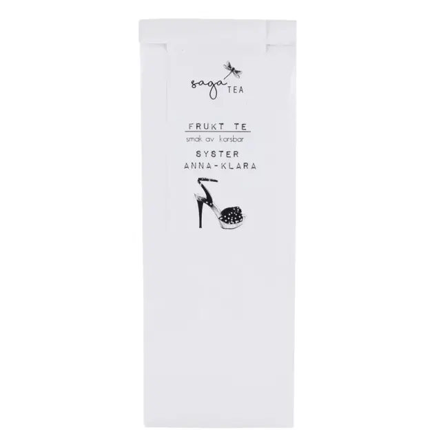 vit-syster-anna-klara Saga te, Fruit tea Syster Anna-Klara, taste of cherry