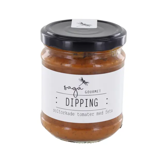 saga-dipping Saga Dipping soltorkade tomater med fetaost 200gr