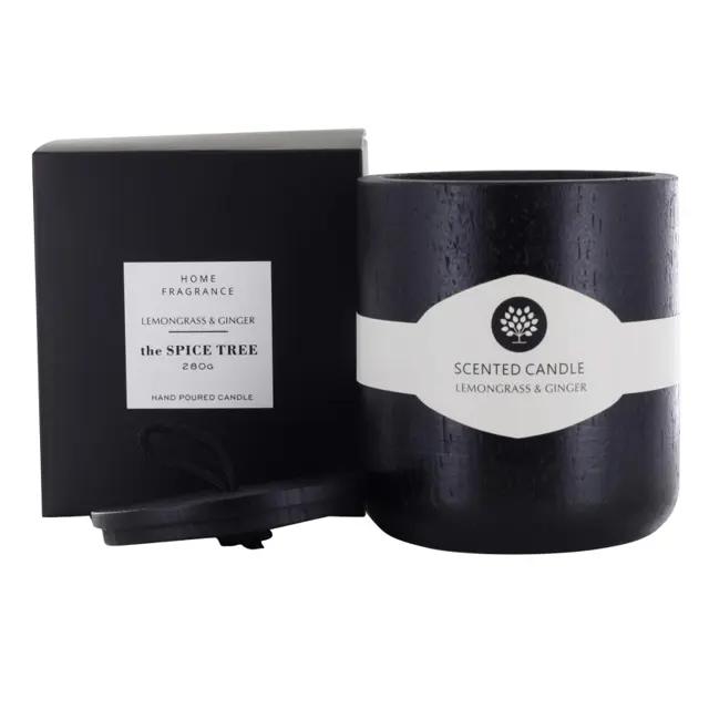 ljus-lemongrass-o-ginger-4-(2) TST WOOD handmade Soy Candle Lemongrass & Ginger 280g NEW!