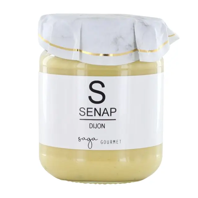 saga-dijon Saga Mustard Dijon 250gr