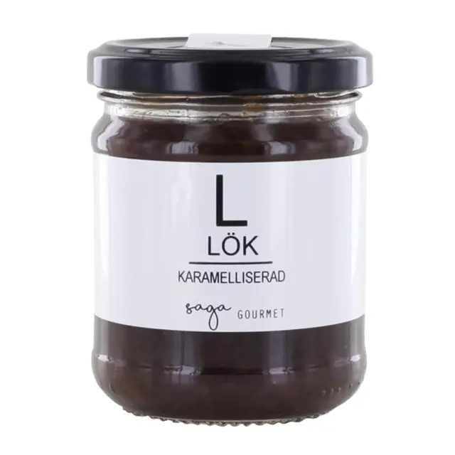 saga-karamelliserad-lök Saga Caramelized Onion 250gr NEW!