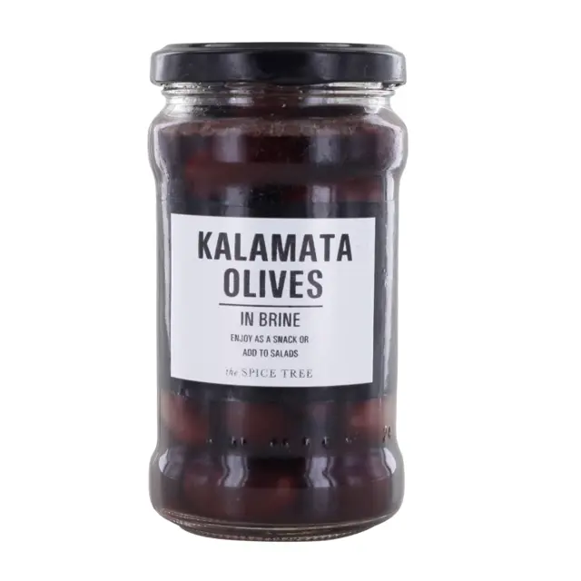 tst-olives-black TST Olives Black Kalamata with stone in brine 315g NEW!