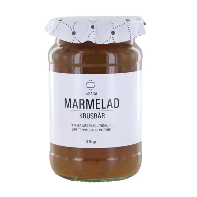 saga krusbär Saga Jam Gooseberry 310g