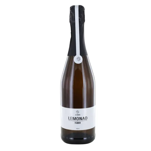 saga-fläder-lemonad Saga Sparkling Lemonade Elderflower 750 ml