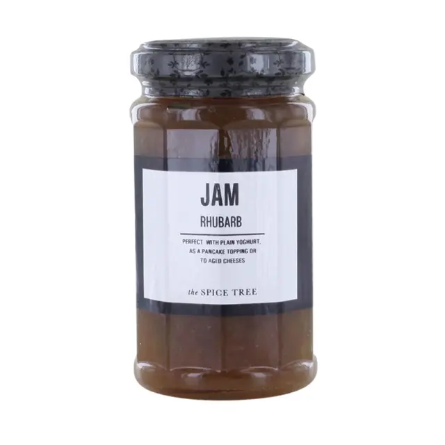 tst rabarber jam TST Jam Rhubarb 270g