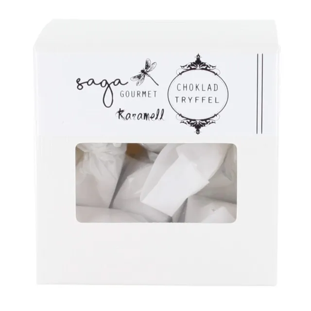 Saga-tryffel-karamell Saga Chocolate Truffle Caramel