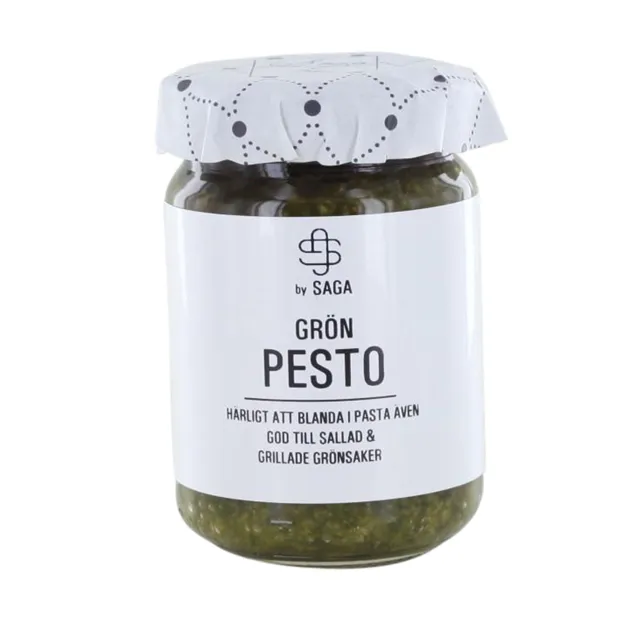 saga-grön-pesto Saga Pesto, Basil & Parmesan