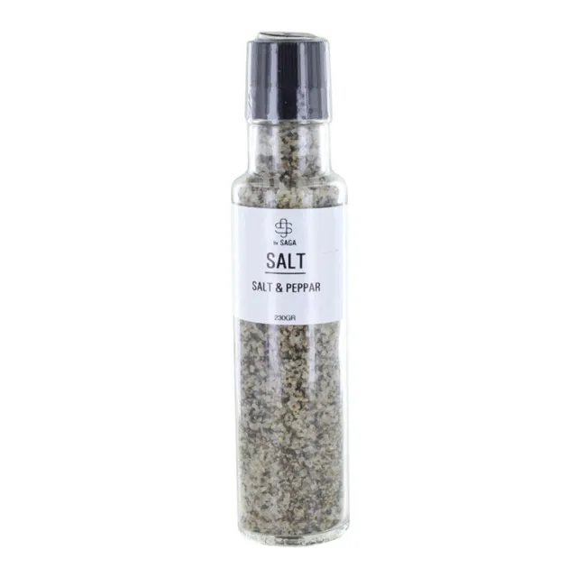 salt-och-peppar Saga Salt, Salt & Pepper 230gr