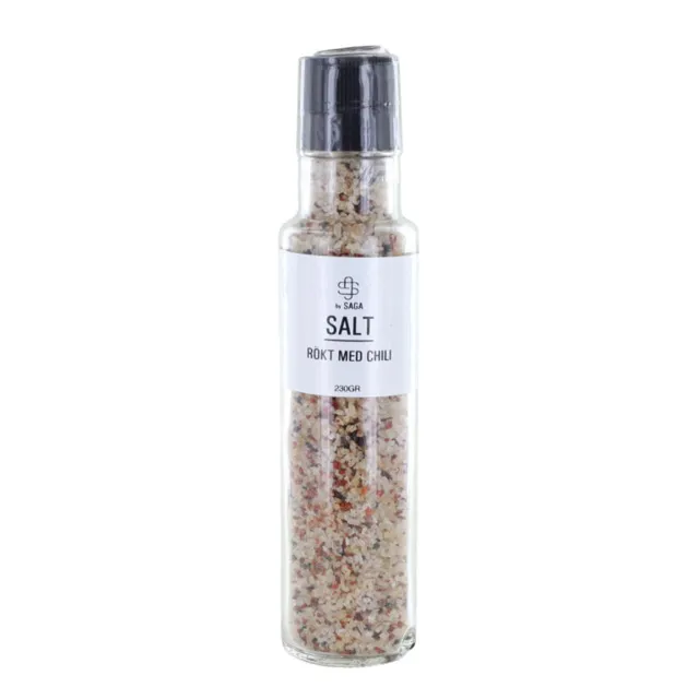 salt-rökt-med-chili Saga Salt, Smoked with chili 230gr