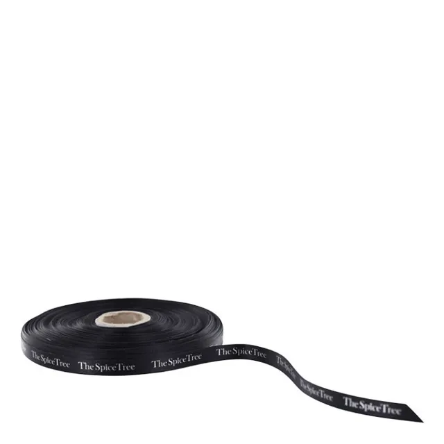 Sidenband smalt TST Black Gift Ribbon small (ca 91m)
