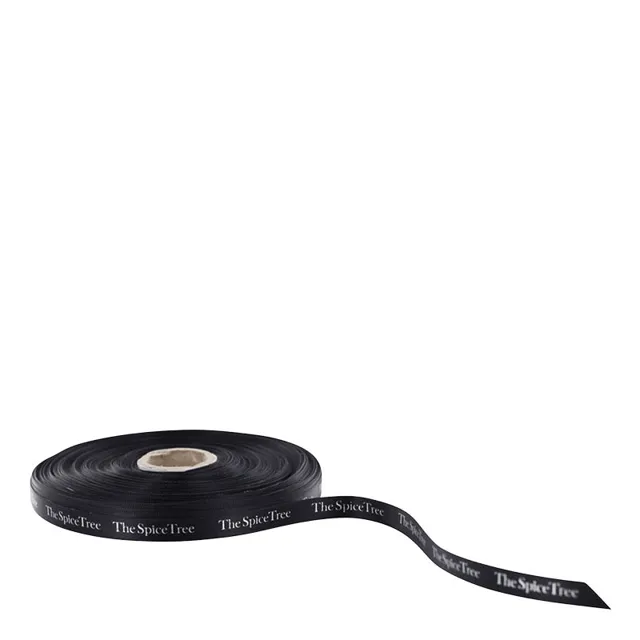 Sidenband smalt TST Black Gift Ribbon small (ca 91m)