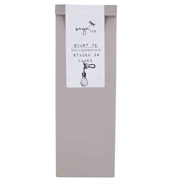 grå-staden-är-vaken Saga te, Black tea Staden är vaken, taste of fig & blackberries