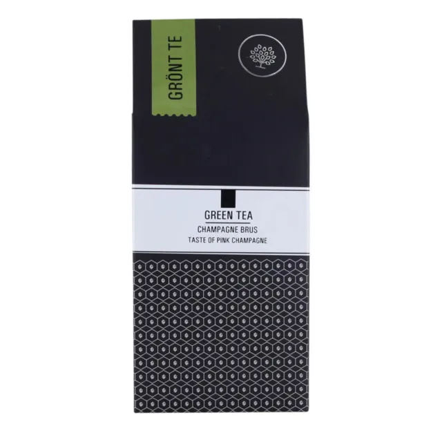 grönt champagne brus TST Green Tea, Champagne Brus te 100g