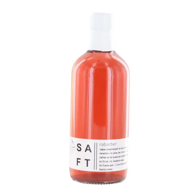 saga-saft-rabarber Saga Juice/Saft, Rhubarb