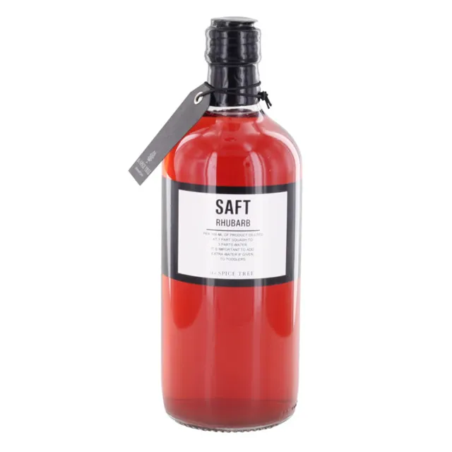 saft-rabarber TST Squesh Rhubarb
