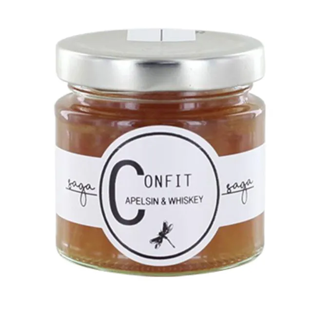 saga-confit-apelsin-&-whiskey Saga Confit Marmalade Orange & Whiskey