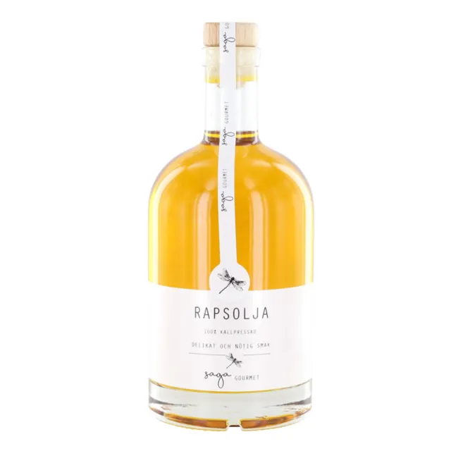 saga-rapsolja-neutral Saga Rapeseed Oil 100 % Cold Pressed