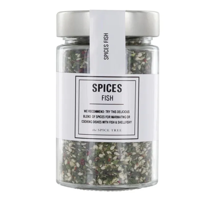 fish-sesame TST FISH ( fish & sesame) glass jar