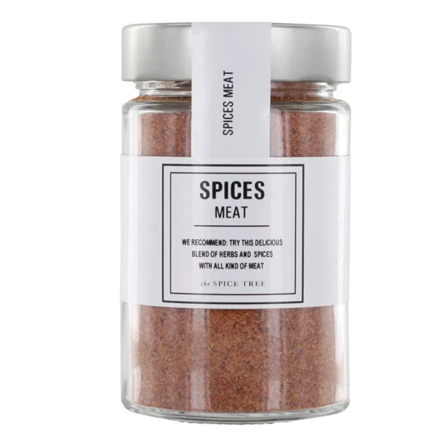 meat-BBQ TST MEAT (barbeque) glass jar