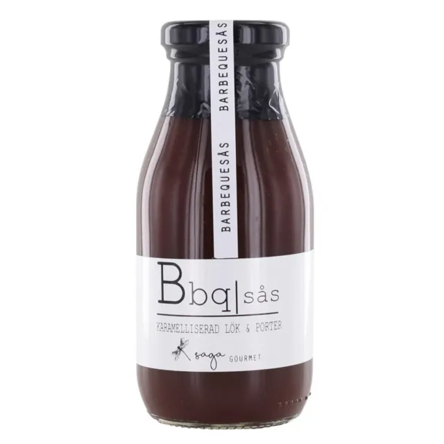 saga-bbq-onion-porter Saga BBQ Sauce Caramelized Onion & Beer 250 ml