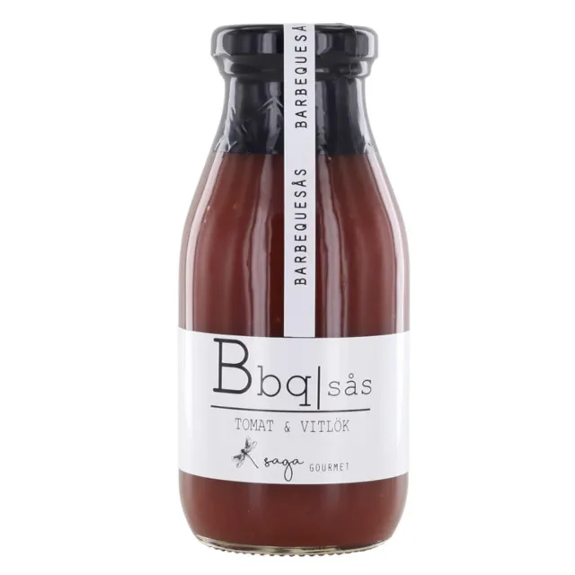 saga-bbq-tomat-garlic Saga BBQ Sauce Tomato & Garlic 250ml