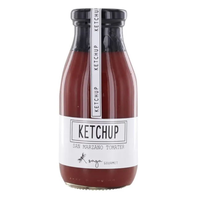 saga-ketchup Saga Ketchup San Marzano Tomater 250ml