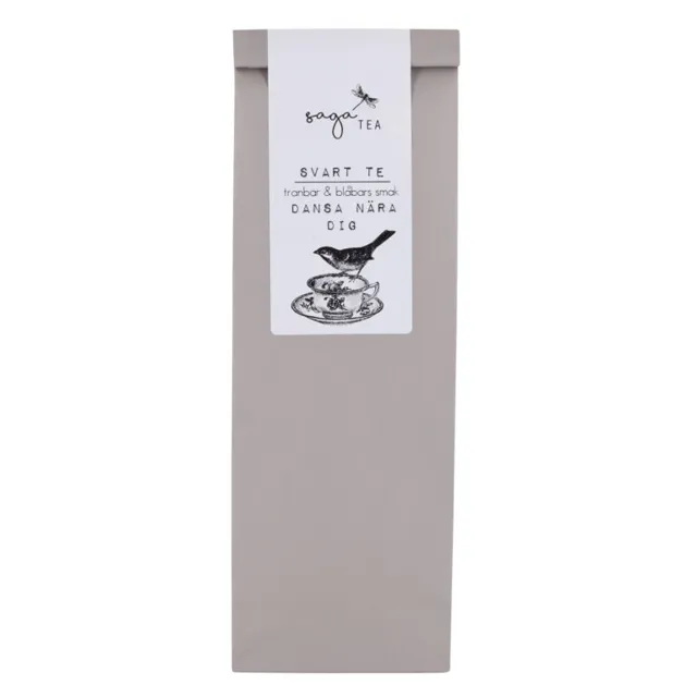 grå-dansa-nära-dig Saga te, Black tea Dansa nära dig, taste of cranberry & blueberry