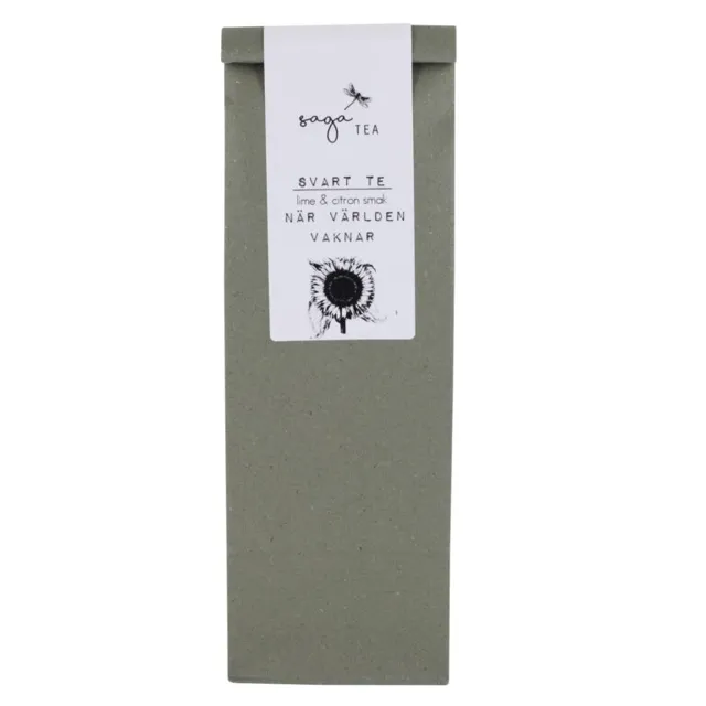 grön-när-världen-vaknar Saga te, Black Tea När världen vaknar, taste of Lime & Lemon