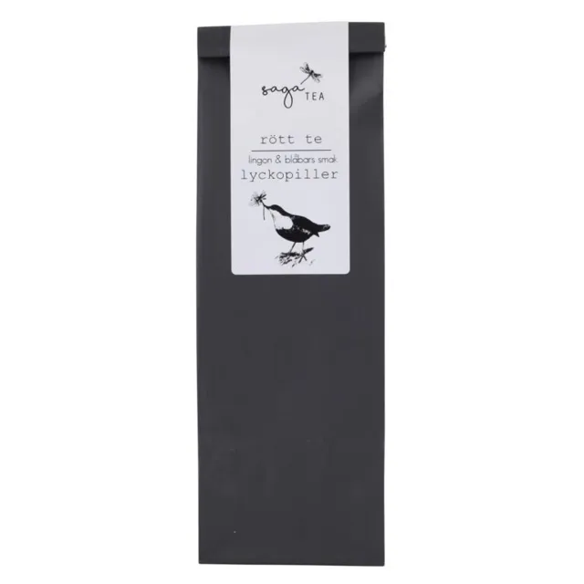 svart lyckopiller Saga te, Red te Lyckopiller, taste of lingonberry & blueberry