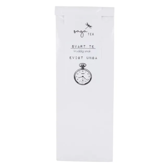 vit-evigt-unga Saga te, Black tea Evigt unga, spicy taste
