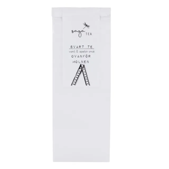vit-ovanför-molnen Saga te, Black tea Ovanför molnen, Vanilla & orange