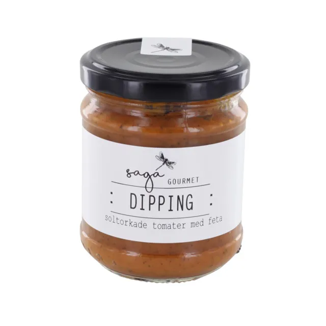 saga-dipping Saga Dipping soltorkade tomater med fetaost 200gr