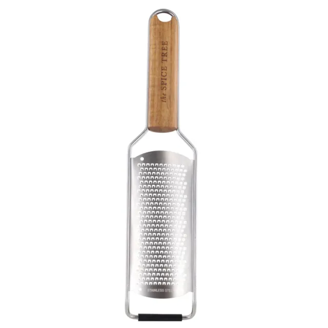 tst-rivjärn-fint TST Fine Grater in Acacia/stainless steel linen bag
