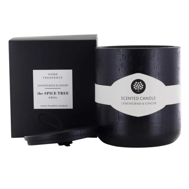ljus-lemongrass-o-ginger-4-(2) TST WOOD handmade Soy Candle Lemongrass & Ginger 280g NEW!