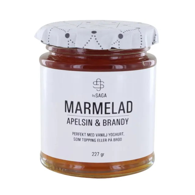 saga-apelsin-och-brandy Saga Jam Orange & Brandy 227gr NEW!