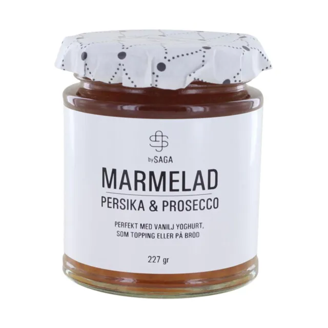 saga-persika-och-prosecco Saga Jam Peach & Prosecco 227gr NEW!