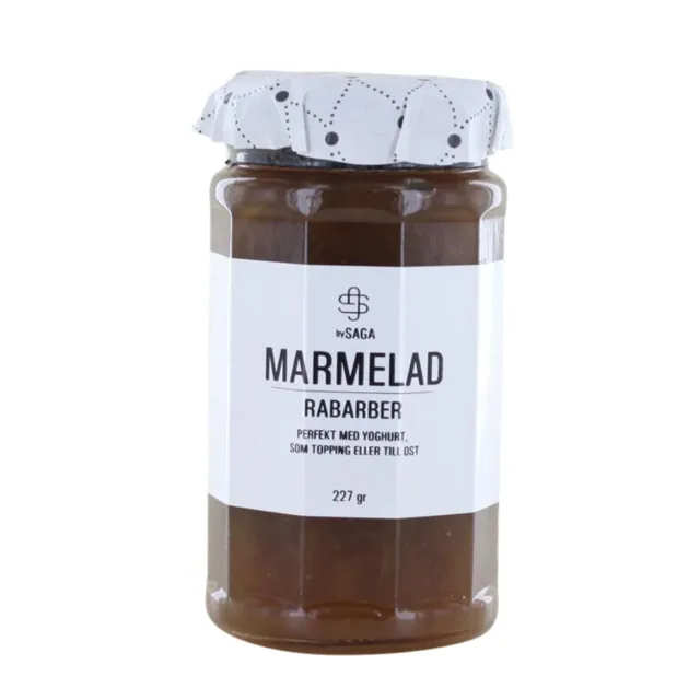 saga-rabarber-jam- Saga Rhubarb Jam 270g